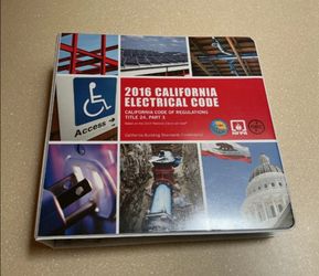 2016 California Electrical Code, Title 24, 3-Ring Bound