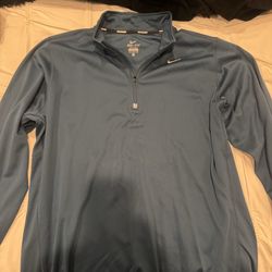 Nike zipper sweater extra large gray