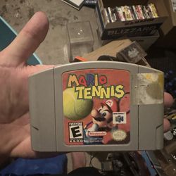 Mario Tennis - Nintendo 64  N64 Game Cartridge