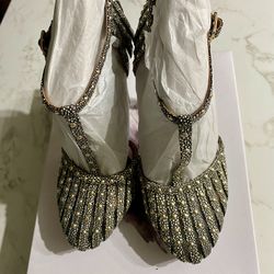 Jessica Simpson Bakir Glittery Studded Strappy Heels $45.00