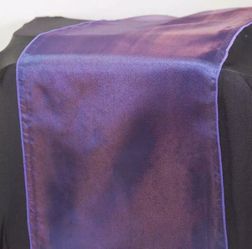Organza Table Runner - Dark Purple