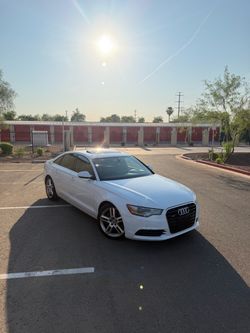 2015 Audi A6 Premium Plus Sedan White