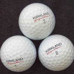 Kirkland Golfballs/ $8.00 dozen