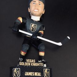 James Neal #18 LV Las Vegas Golden Knights NHL Hockey Foco Bobblehead Individually Numbered 86 of 2018 Limited Edition - BRAND NEW!