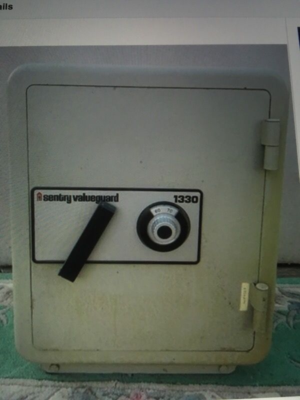 Sentry 1330 safe combination lock