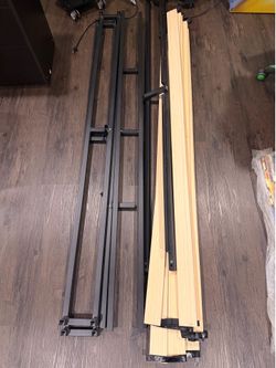 Cali king bed frame
