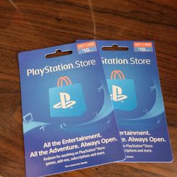 Ps4 Card 10 Each 