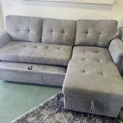 PULL Out sleeper SECTIONAL 🖤🖤🖤