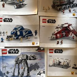 Star Wars Manual Books Large Lot