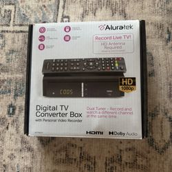 Digital TV Converter Box with Digital Video Recorder