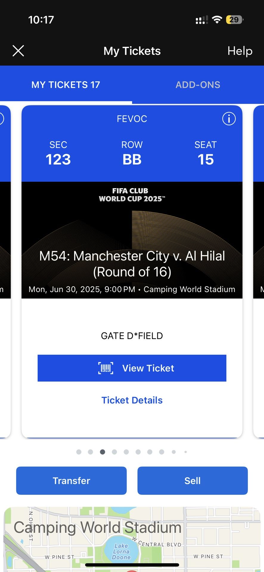 Man City Tickets