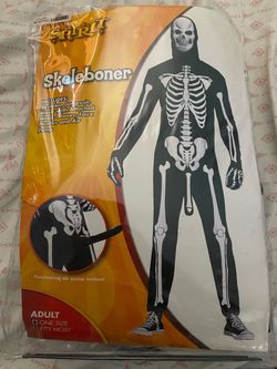 Spirit Halloween Skeleboner Adult Costume