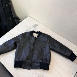 2t 3t leather like jacket Boys 