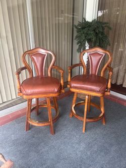 Set of vintage bar stools