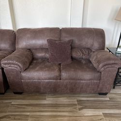 Brown Leather Sofa – Great Condition