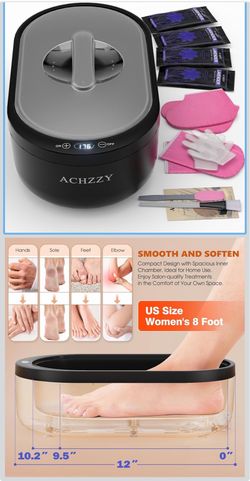 Paraffin Wax Machine For Hand And Feet - 2000ml Paraffin Wax Warmer, Temperature And Reservation Mode, Thermostatic Warmer, Nourishing And Moisturizin