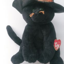 Ty Merlin Cat Pluffies Collection