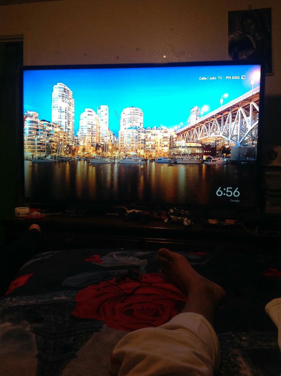 65 inches Samsung smart tv