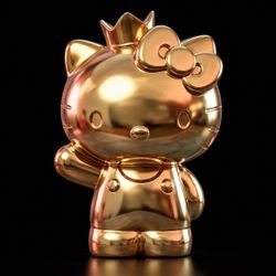Gold Hello Kitty from Burger King