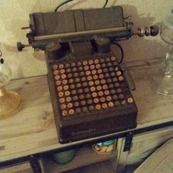 Vintage Burroughs Adding Machine