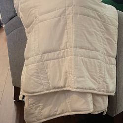 Weighted Blanket 15lbs. Organic cotton, Baloo Brand