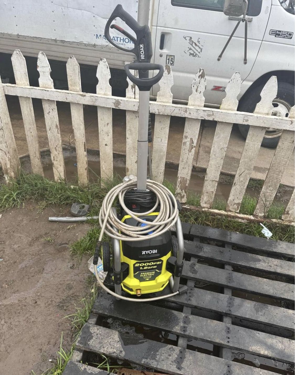RYOBI 2000 PSI 1.2 GPM Cold Water Corded Electric Pressure Washer