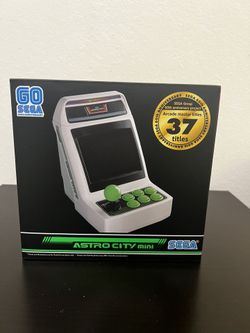 Limited run Sega Astro City Mini