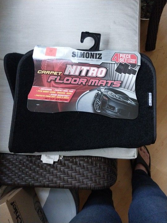 FLOORMATS, 4 PC. SET