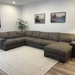 Macy’s Duck Down Filled Sectional Couch Delivery Available 