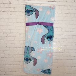 Disney Stitch Spring Throw Blanket