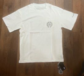 White Pocket Chrome Hearts Tee
