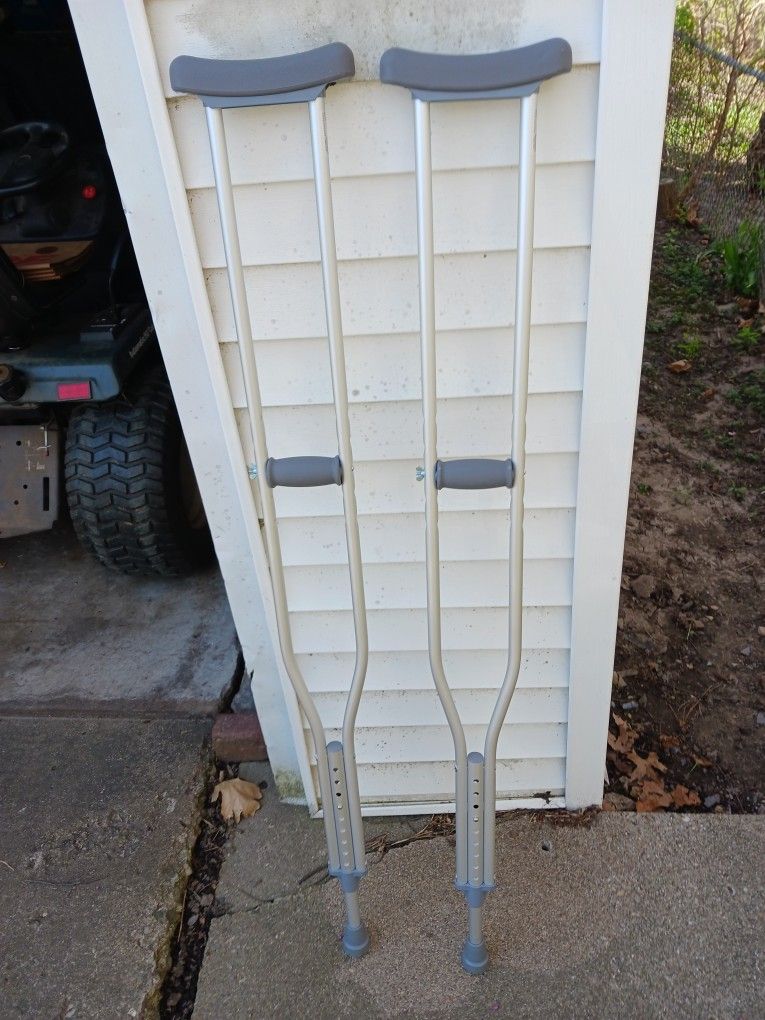Pair Of Crutches