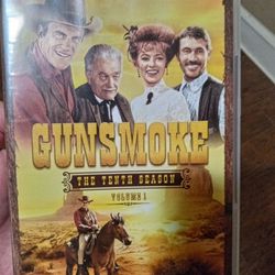Gunsmoke Tenth Season 3 Discs Dvds