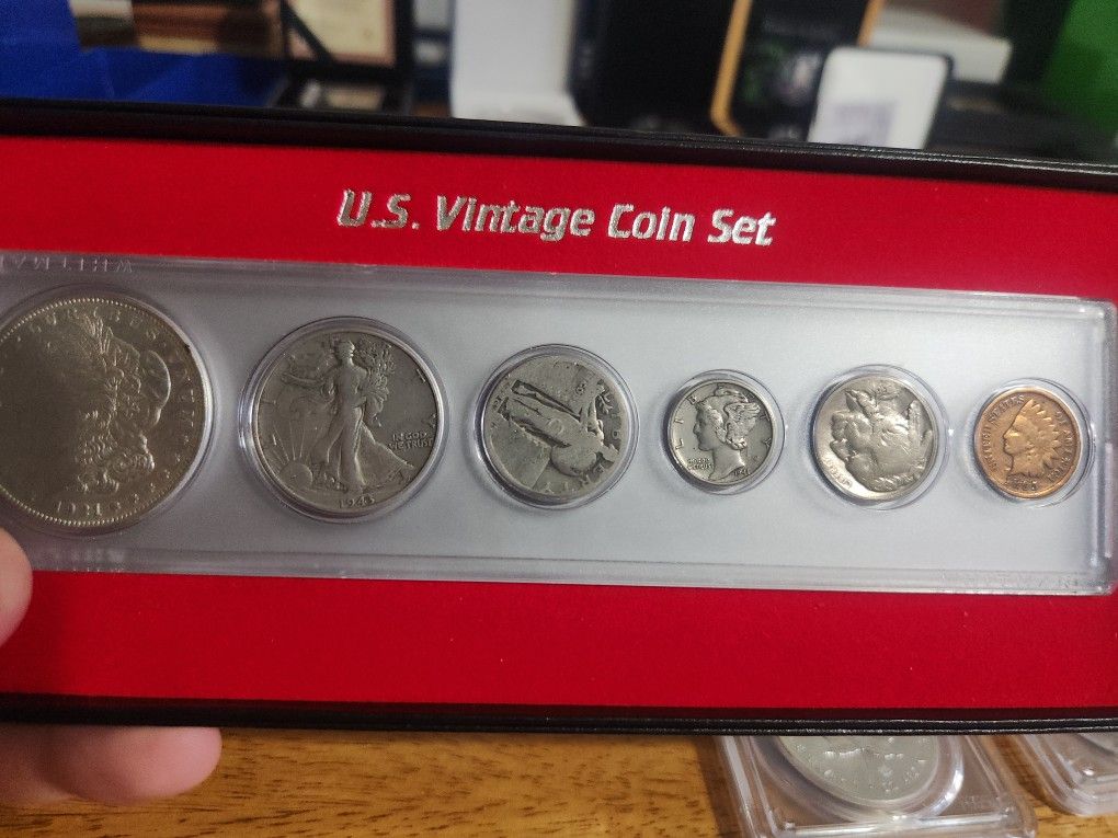 Vintage Us Coin Set
