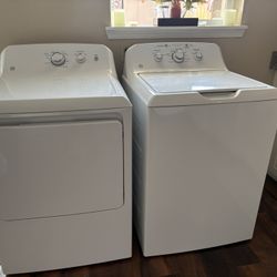 GE Electric Washer and Dryer