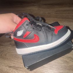 Black & Red Jordan 1 
