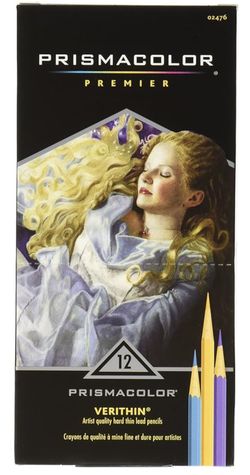 Prismacolor Verithin Pencil Set - Set of 12 Colors