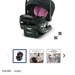 Graco Snugride snugfit 35 LX Infant car Seat (pink)