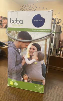 Boba Baby Wrap Carrier Navy Blue