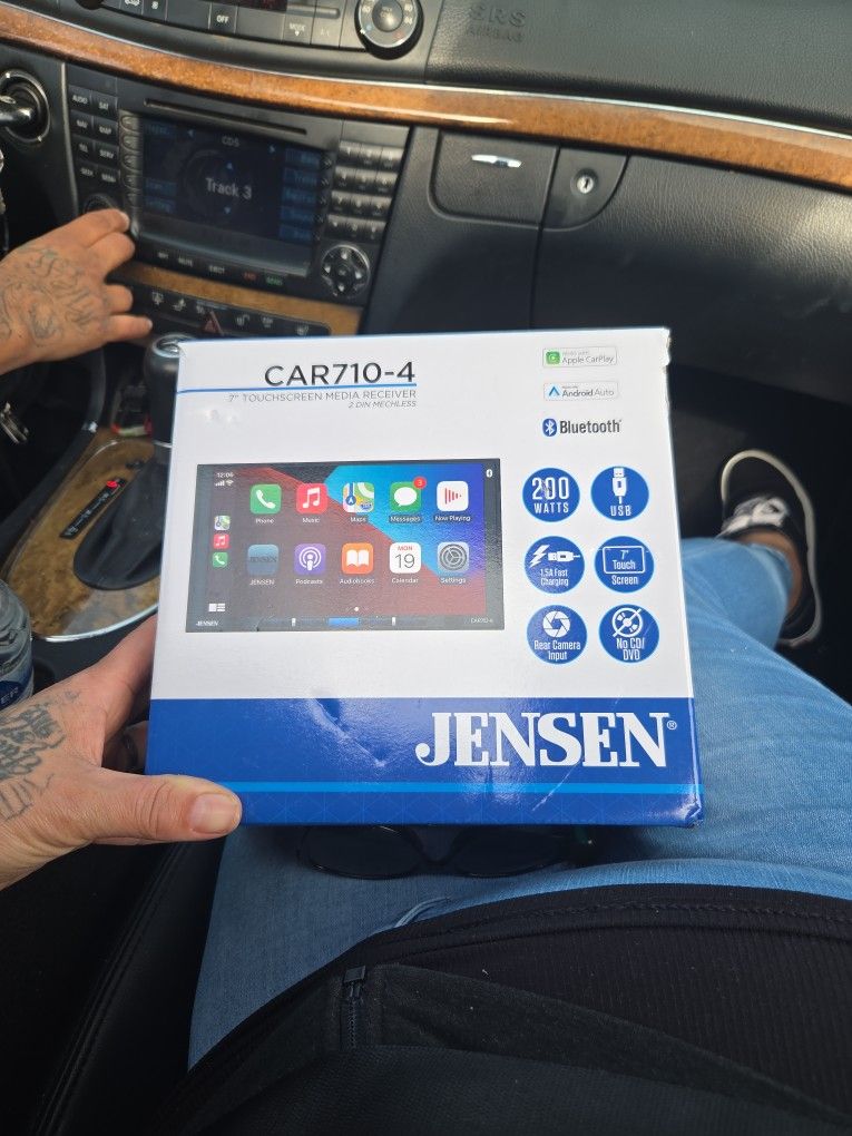 Jensen Car Radio Touch Screen With Remote