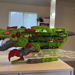 Hot Wheels Dino Slide & Storage
