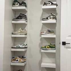 Ikea shoe shelves