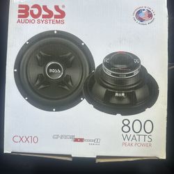 BOSS Audio Systems CXX10 Chaos Exxtreme Series 10-inch Car Subwoofer