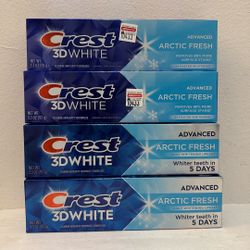 Crest 3D White Advanced Arctic Fresh Toothpaste Bundle Set