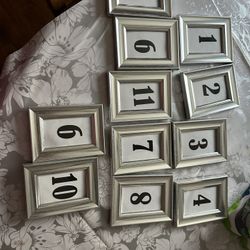 Numbers For Tables In