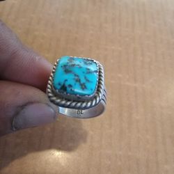 Navajo Turquoise Ring