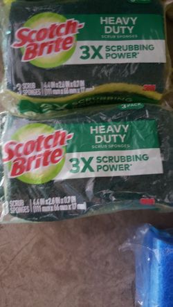 Scotch Brite HD  Dish Scrubbers 3pk - 