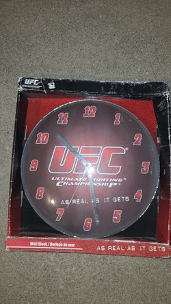 UFC Wall Clock