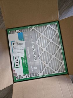 NEW 20x20x1 AC Filters - 8 in box