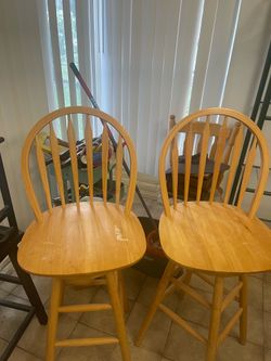 Wooden Bar Stools